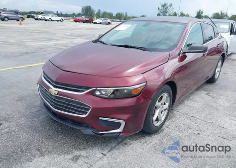2016 Chevrolet Malibu Ls из США, поврежденный, VIN 1G1ZB5ST1GF229079